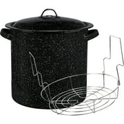1PK GraniteWare 15.5 Qt. Water Bath Canner w/Jar Rack