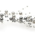 thumbnail image 1 of 1 Pc, Gray Beaded Garland 5 Ft. for Candle Displays Or Decorative Arrangements, 1 of 1