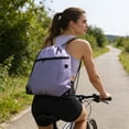 thumbnail image 1 of 1 Pc Gray Drawstring Backpack Drawstring Bag Bulk Sports Cinch Bags String Backpack Storage Bags for Gym Traveling, 1 of 6