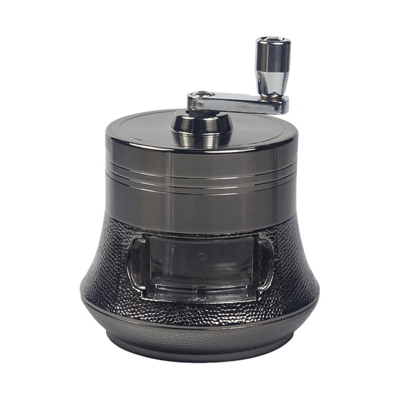 1 Pc Hand Crank Grinder, Hand Seasoning Spice Cracker Crusher Grinder with Handle, Spice Grinder for Kitchen Seasonin 4"