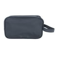 thumbnail image 1 of 1 Pc Handheld Travel Cosmetic Bag for Business Travel Blue PU, 1 of 4