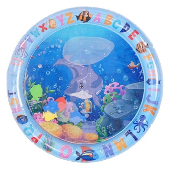 1 Pc High-end Sensory Water Play Mat For Pets Dogs Cats Pet Inflatable Paw Water Creature Sea Cushion Pad Crawling Swimming
