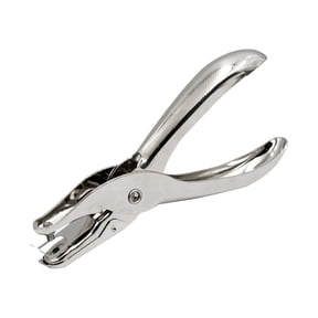 1 Pc Hole Punch, 3mm Paper Puncher, Single Hole Punch, Metal Circle Punches for Hand Craft Sheet Scrapbooking Loose Leaf Paper Punching, 5.05x2.34 inch