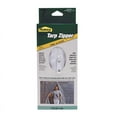 thumbnail image 1 of 1 Pc, Homax Cinchtite 0.25 Ft. W X 7 Ft. L Plastic Tarp Zipper Door Blue, 1 of 1