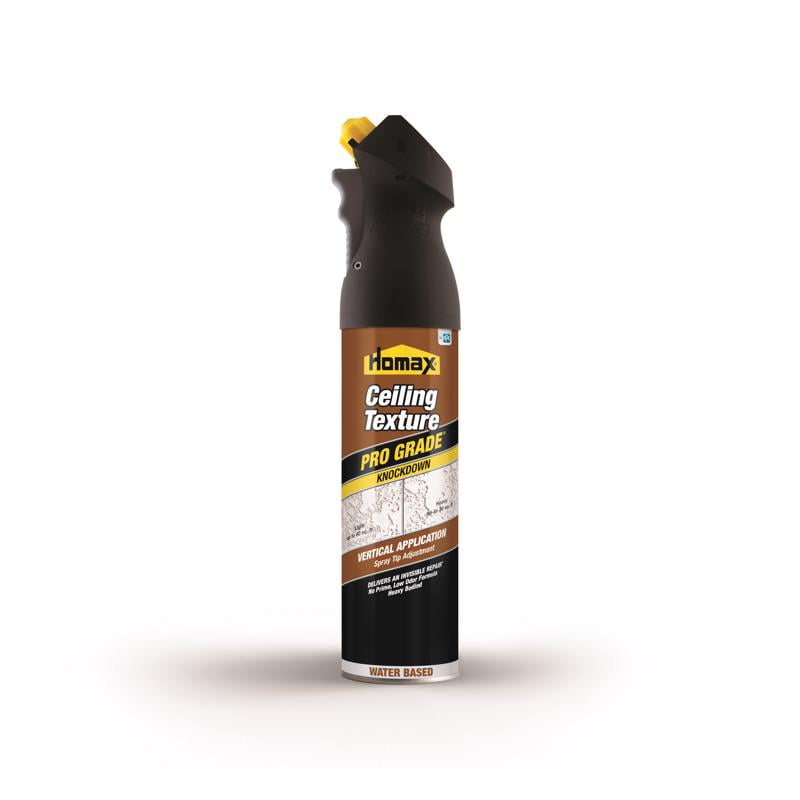 1 Pc, Homax Pro Grade Flat White Knockdown Ceiling Texture Spray 20 Oz