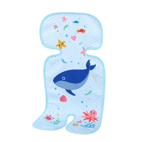 1 Pc Ice Silk Cooling Seat Cushion, Breathable Summer Cool Mat Pad, Non-Slip Chair Cushion for Stroller Car Seat High Chair, One Size, Multicolor