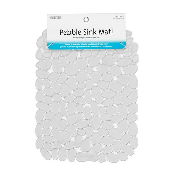 1 Pc, Idesign Graphite Plastic Sink Mat