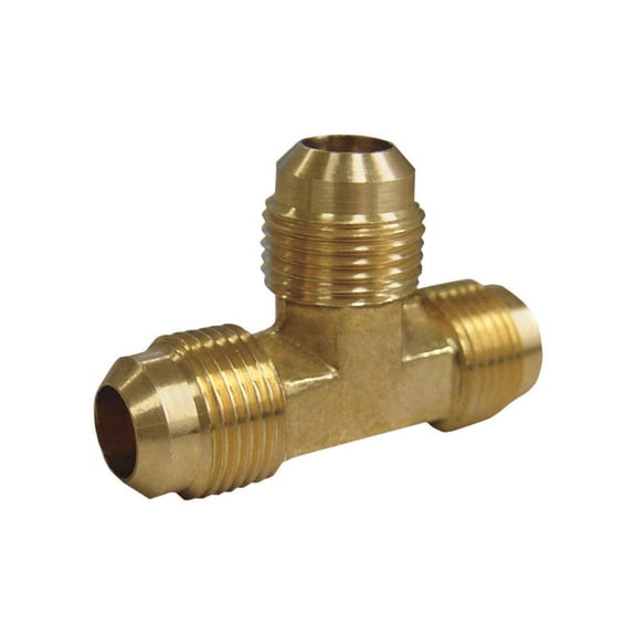 1 Pc, Jmf Company 5/16 In. Flare X 5/16 In. D Flare Brass Tee