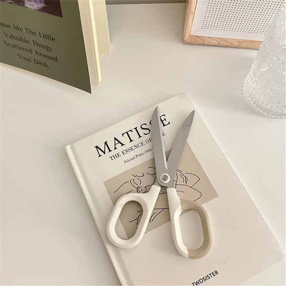 1 Pc Kawaii Safety Scissors, Paper Cutter, Student Stationery, Office, Home Supplies, Scrapbooking Crafts