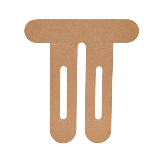 1 Pc Kinesiology Tape for Knees, Knee Tape, precut Kinesiology Tape for Knees Hypoallergenic & Breathable & Waterproof & Comfortable, Knee Tape for Knee Pain Relief pre Cut, 9.84x8.66 Inch, Brown