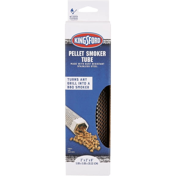 Kingsford Pellet Smoker Tube BBP16532 - Stainless Steel, Rust Resistant - 1 Count Pack of 1