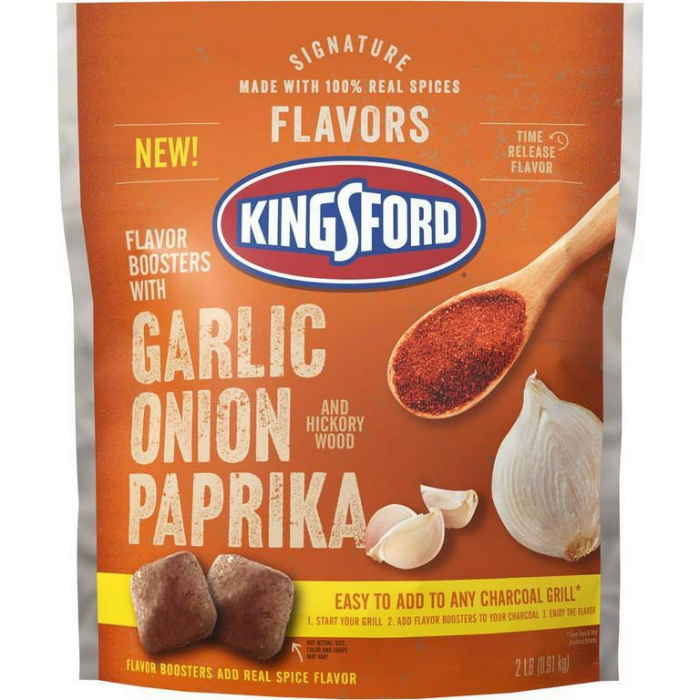 Kingsford Garlic Onion Paprika Charcoal Briquettes 2 lb