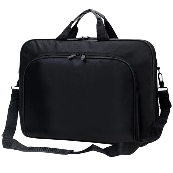 1 Pc Laptop Bag Briefcase Shoulder Bag Water Repellent Laptop Bag Satchel Tablet Bussiness Carrying Handbag Laptop Sleeve for Women and Men, 15.7x11.4 Inch, Black