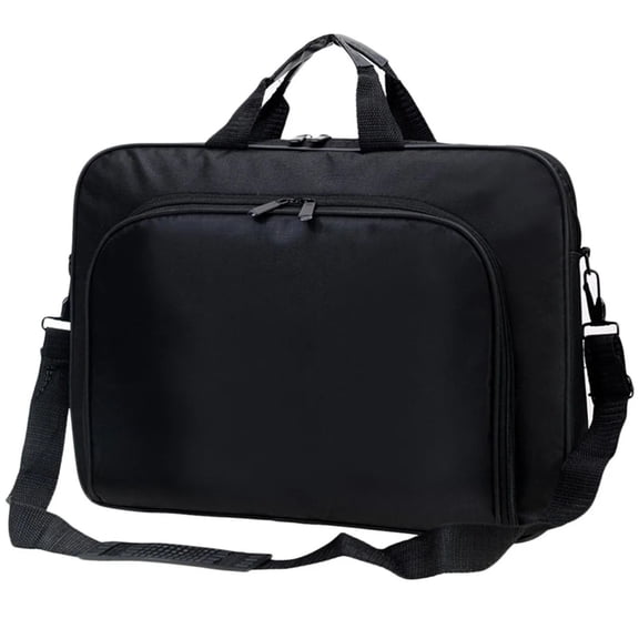 1 Pc Laptop Bag Briefcase Shoulder Bag Water Repellent Laptop Bag Satchel Tablet Bussiness Carrying Handbag Laptop Sleeve for Women and Men, 15.7x11.4 Inch, Black