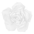 thumbnail image 1 of 1 Pc, Large Foam Rose Wall Decor 50 Cm - White for Weddings, Birthdays, Baby Showers, Nursery Decor, Home Decor, Party Décor, 1 of 1
