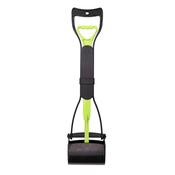 1 Pc Large Pooper Scooper for Dogs, Heavy Duty Poop Scooper for Large Medium & Small Dog, Pet Dog Pooper Scooper for Grass & Gravel Pick Up, 13.39x5.31 Inch, Green