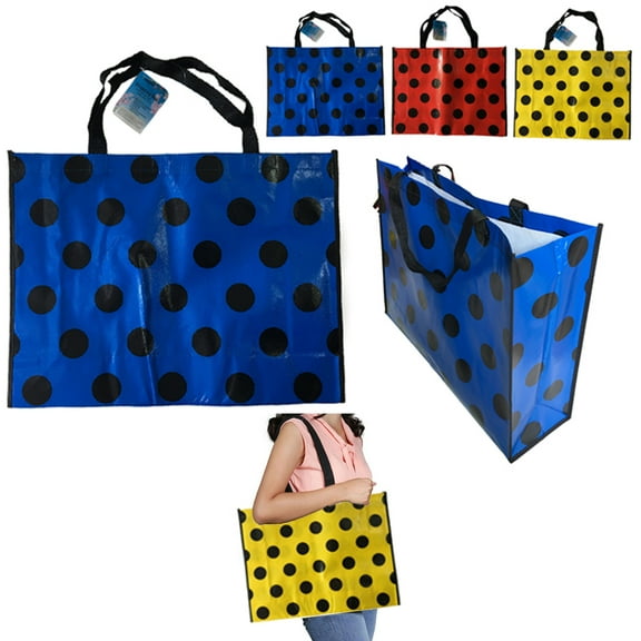 1 Pc Large Reusable Grocery Shopping Tote Bags Storage Bag Laundry Groceries 20"