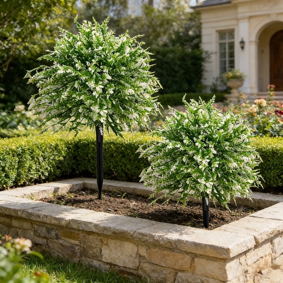 1 Pc Lavender Artificial Trees | Suitable For Porch, Indoor,