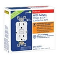 thumbnail image 1 of 1 Pc, Leviton Smartlockpro 15 Amps 125 V Duplex White Gfci Outlet 5-15R 3 Pk, 1 of 2