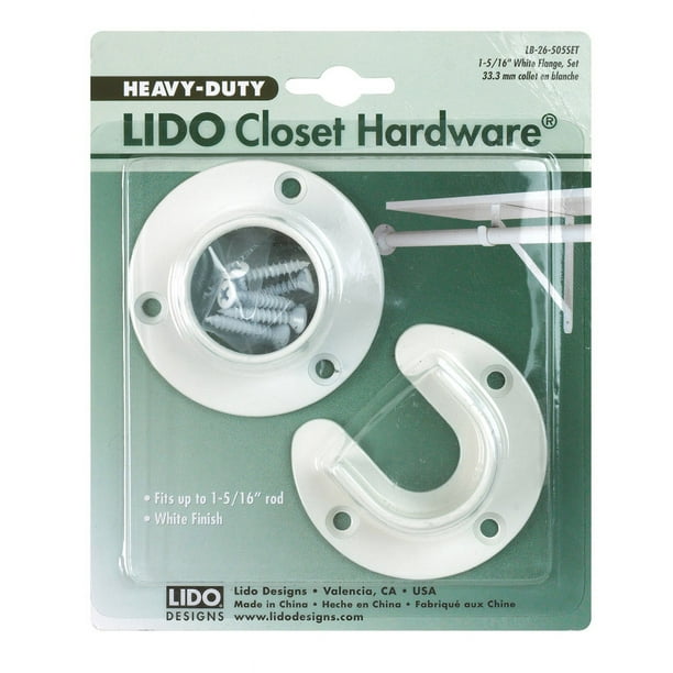 Lido 1-5/16 in. D Powder Coated Steel Closet Flange Set Lido 1-5/16 in. D Powder Coated Steel Closet Flange Set