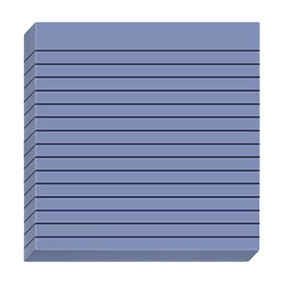 1 Pc Lined Sticky Note, Self Sticky Notes Pads, Strong Adhesive Memo Pads for Daily Message Marking, Household List Recording, Personal Schedule Reminding, 3 Inch
