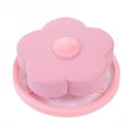 thumbnail image 1 of 1 Pc Lint Catcher for Laundry, Pet Hair Remover for Laundry, Washing Machine Floating Lint Mesh Bag, Reusable Household Hair Filter Washer Lint Trap Net Pouch, 3.74x4.33 Inch, Pink, 1 of 8