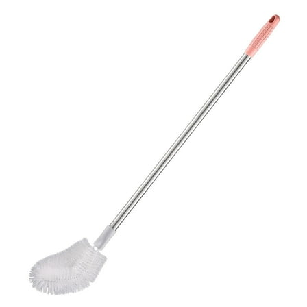 1 Pc Long Water Jug Cleaning Brush Stainless Steel Water Bucket Bottle Brush Long Handle Scrubbing Brush Bendable Brush Head Suitable for Cleaning 1 to 5 Gallon Buckets, Gray