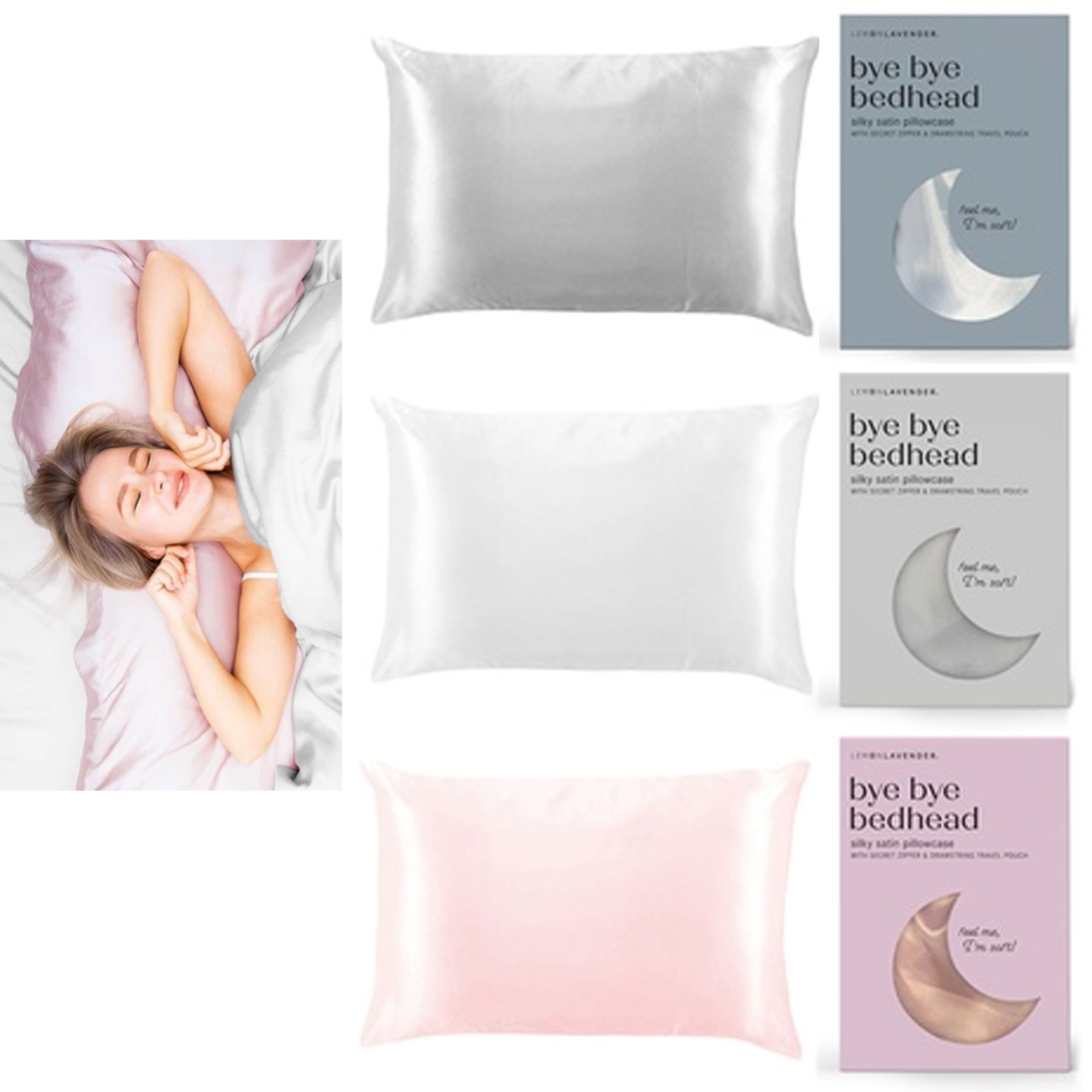 Luxury satin pillowcase deals