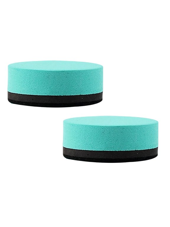1 Pc Dry Erase Erasers, Round Whiteboard Dry Erasers, Mini Whiteboard Cleaning Pads, Chalkboard Wiper for Home and Office, 1.96x0.78 inch