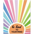 thumbnail image 1 of 1 Pc Mental Health Poster Be Kind to Your Mind Therapy Office Decor Boho Rainbow Sun Wall Art Unframed Counseling Office Must Haves for Treatroom Clinic Hosptial 11x13.8inch(28x35cm) DIY, 1 of 6