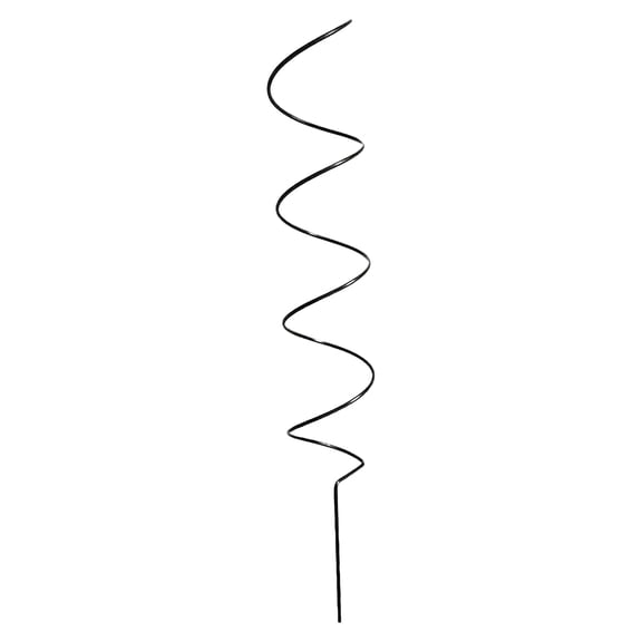 1 Pc Metal Spiral Plant Support Stake, Upgrade Tomato Twist Stake, Climbing Plant Stake Tower, Single stemmed Flower Support Hoop for Potted Plants, Tomato, 16.93 Inch, Silver