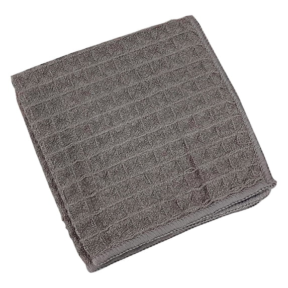 1 Pc Microfiber Cleaning Cloth Microfiber Towels for Cars, Ultra Absorbent Car Washing Cloth, Lint Free Streak Free Cleaning Rags for Car, Kitchen, and Window, 11.81x11.81 Inch, Brown