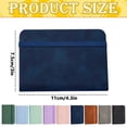 thumbnail image 1 of 1 Pc Mini Faux Leather Pocket Notebooks Soft Cover Journal Notebooks Lined Pages Small Journal Notebooks Mini Notebook Pocket Notepad for Work Writing Travel Office Daily Notes, 4.3"x3", Dark Bule, 1 of 5