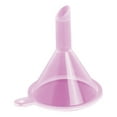 thumbnail image 1 of 1 Pc Mini Funnel for Lab Bottles Refillable Cosmetic Containers Funnels Sand Art Powder Essential Oil Recreational Kitchen Food Grade Small Plastic Funnels for Filling Bottles, 1.22x1.54 Inch, Pink, 1 of 9