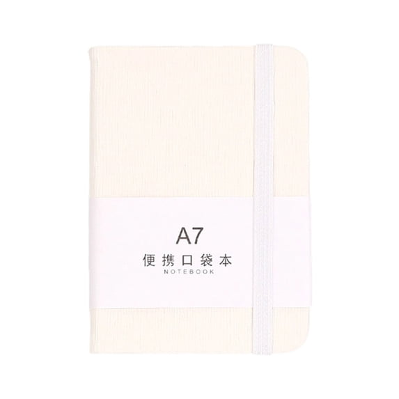 1 Pc Mini Notebooks Ruled Paper, Travel Journal Pocket Notebook Hardcover Paint Writing Notebook with Lined Pages, Diary Memo Planner, 3.15x4.41 inches, for Work Office
