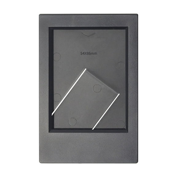 1 Pc Mini Photo Frame Rectangle Photo Frame Small Tabletop Picture Frame 3 Inch Films Frame Classic Frames Photo Wallet Sized Picture Frame, 3.62x2.4 Inch, Black