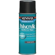 Minwax Polycrylic Protective Clear Satin Wood Finish, 11.5 oz
