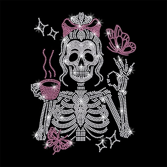 1 Pc Mom Pattern Rhinestone Iron on Hotfix Transfer Decal Bling DIY Patch Clothing Repair Applique T-Shirt Vest Shoes Hat Jacket Decor Clothing DIY Accessories for DIY