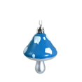 thumbnail image 1 of 1 Pc Mushroom Ornaments Christmas Tree Hanging Decorations Plastic Mushroom Hanging Ornaments Festive Decor for Christmas Tree and Holiday Party, 2.95x1.89 Inch, Blue, 1 of 5