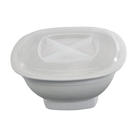 1 Pc, Nordic Ware White Plastic Microwave Popcorn Popper 12 Cups