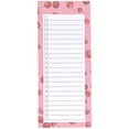 thumbnail image 1 of 1 Pc Note Pads Magnetic Notepads Big Notepads for Grocery List, Shopping List, To-Do List, Reminders Grocery List Magnet Pad for fridge Memo Pads with Realistic Fruit Designs, 8.38x3.5 Inch, Pink, 1 of 9