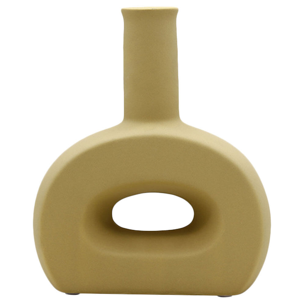 1 Pc Novel Beautiful Flower Holder Exquisite Flower Vase Desk Decor