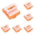 1 Pc Orange A4 Paper Cutter Replacement Blades, Spring-Loaded Safeguard Design Paper Trimmer Blades Refill, Plastic Craft Cutting Replacement Blades for Paper Trimmers, 0.91x0.91x0.91 inch