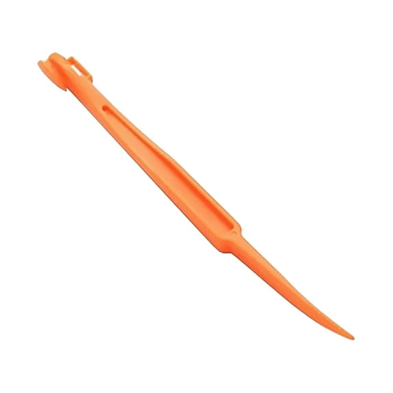 1 Pc Orange Peeler Tools Citrus Peel Cutter Plastic Fruit Slicer Cutter Lemon Peeler Opener Remover Fruit Vegetable Tools Kitchen Accessories Cooking Knife Kitchen Tool 6.22x0.47 Inch, Orange