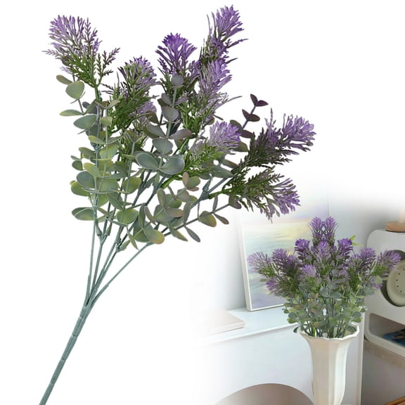 1 Pc Outdoor Fake Plants UV Resistant Artificial Tall Grass Plants Faux Tropical Flowers Bushes Fall Winter Summer Planters Yard Patio Front Porch Décor Plastic Greenery Shrubs Decoration,I