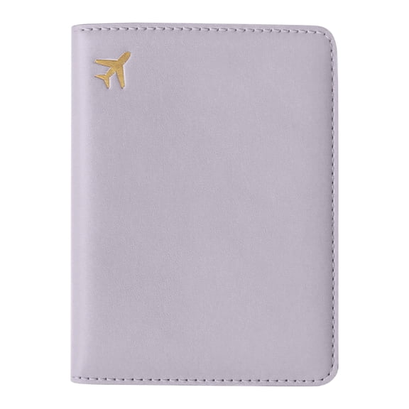 1 Pc PU Passport Holder, Credit Card Covers, Travel Document Organizer With Card Slots, Travel Must Haves Cruise Ship Essentials for Men, Women, 4.21x5.59 Inch