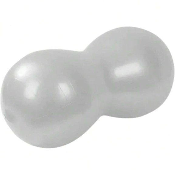1 Pc PVC Peanut Yoga Ball, Thickened Anti-Burst Stability Exercise Ball, Balance Training Fitness Ball for Prenatal Workouts, Abdominal & Core Training, for Home, Gym, Office & School
