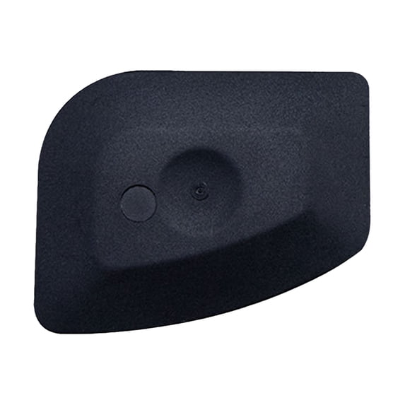 1 Pc Pan Scraper Dish Scraper Food Scraper Tool Plastic Pot Scraper Kitchen Scraper Grease Scraper Cast Iron Skillet Pan Scraper Tool for Cleaning, 2.36x2.95 Inch, Black