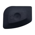 thumbnail image 1 of 1 Pc Pan Scrapers Cast Iron Cookware Cleaning Tool Durable Plastic Scrapers Bowl Scraper Food Scraper Dish Scraper for Pan Pot Skillet Dish Burnt Food Cleaning, 2.95x2.36 Inch, Black, 1 of 9