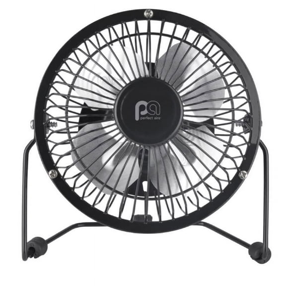 1 Pc, Perfect Aire 6 In. H X 4 In. D 1 Speed Table Fan